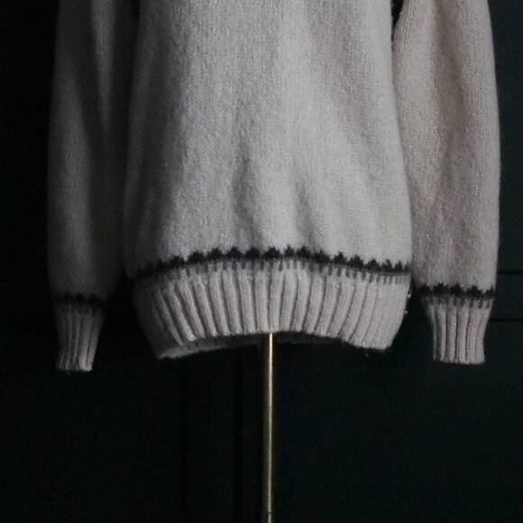 Icelandia | Vintage100% Pure Icelandic Wool Fair Isle Sweater (Pure Virgin Wool) - Picture 5 of 5